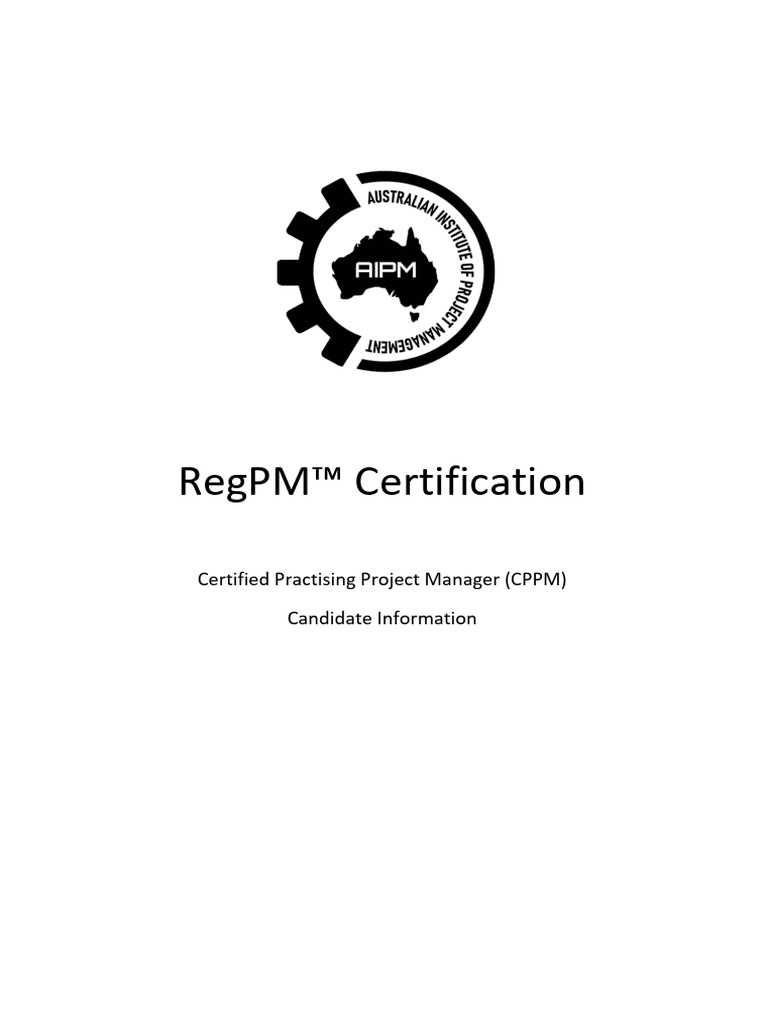CPPM Certification Guide and Requirements | PDF | Business