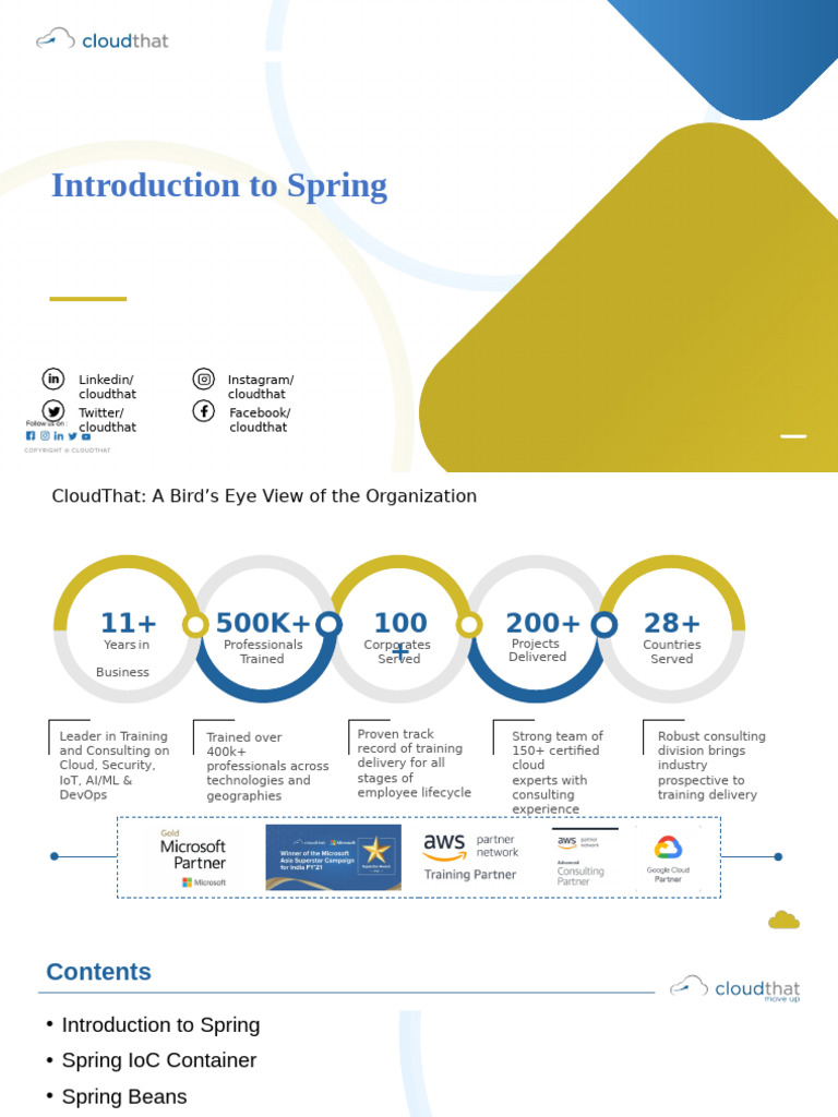 Introduction to Spring Framework Basics | PDF | Spring Framework ...