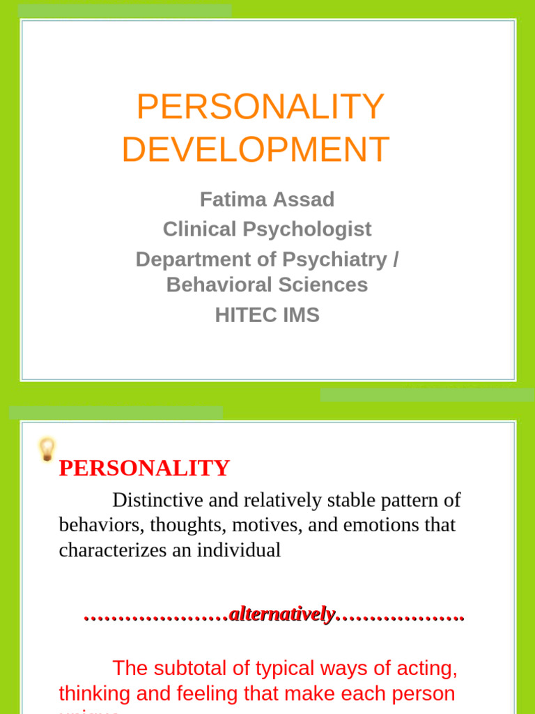 Understanding Personality Development | PDF | Oedipus Complex | Human ...