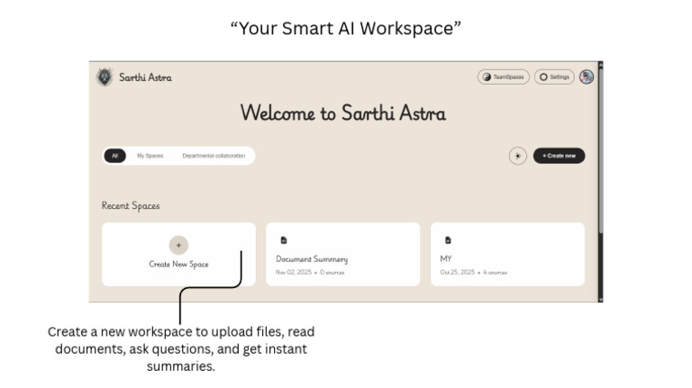 Your Smart AI Workspace | PDF