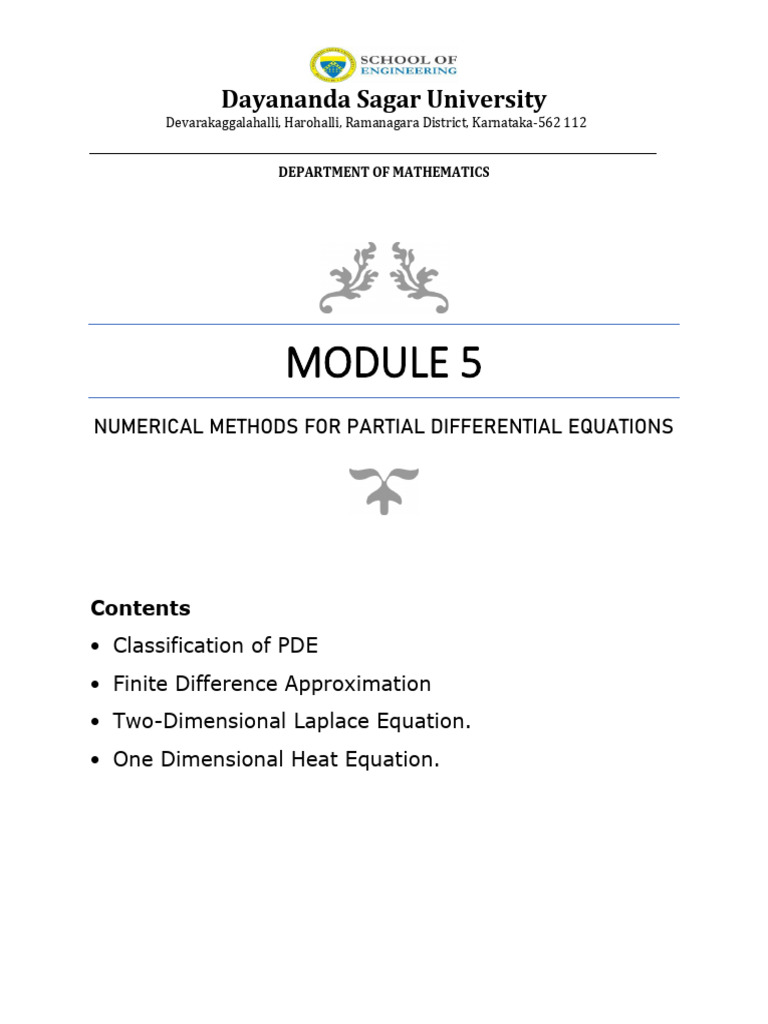 Numerical Methods for PDEs Explained | PDF | Partial Differential ...