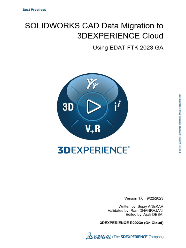 SOLIDWORKS to 3DEXPERIENCE Migration Guide | PDF | Product Lifecycle ...