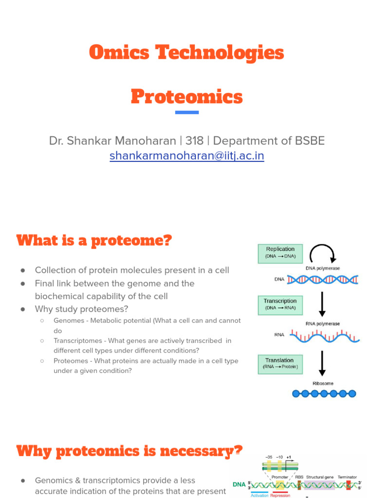 Understanding Proteomics Techniques | PDF | Gel Electrophoresis ...