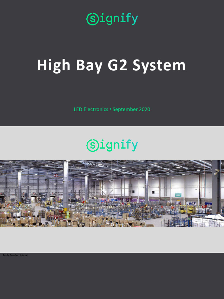 High Bay G2 LED Lighting System | PDF | Lighting | Light