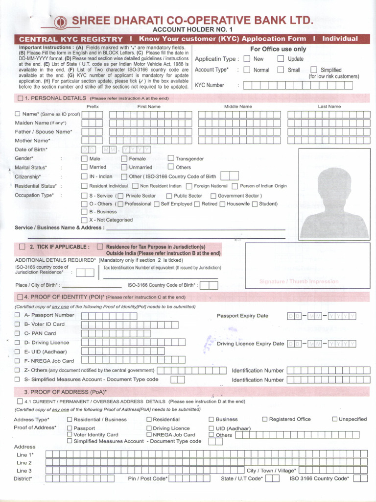 Kyc Form | PDF