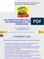 Presentacion Servicios Públicos de Empleo de Centroamérica y República Dominicana (Antigua Guatemala) Jul.2007