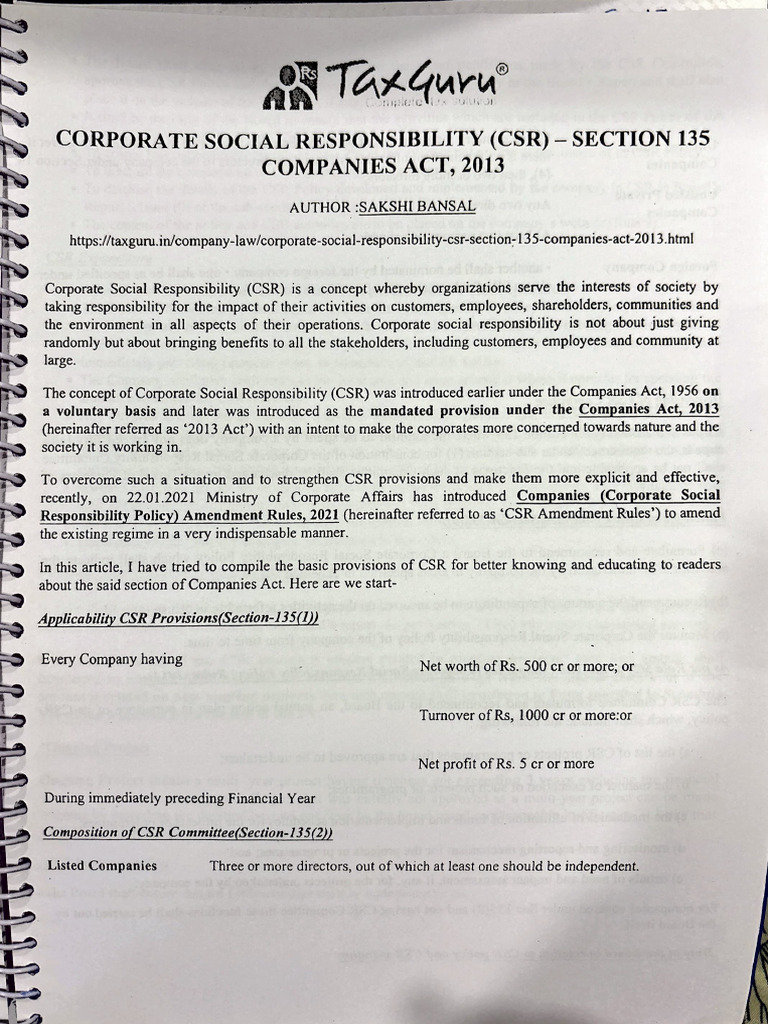 s6 CSR | PDF