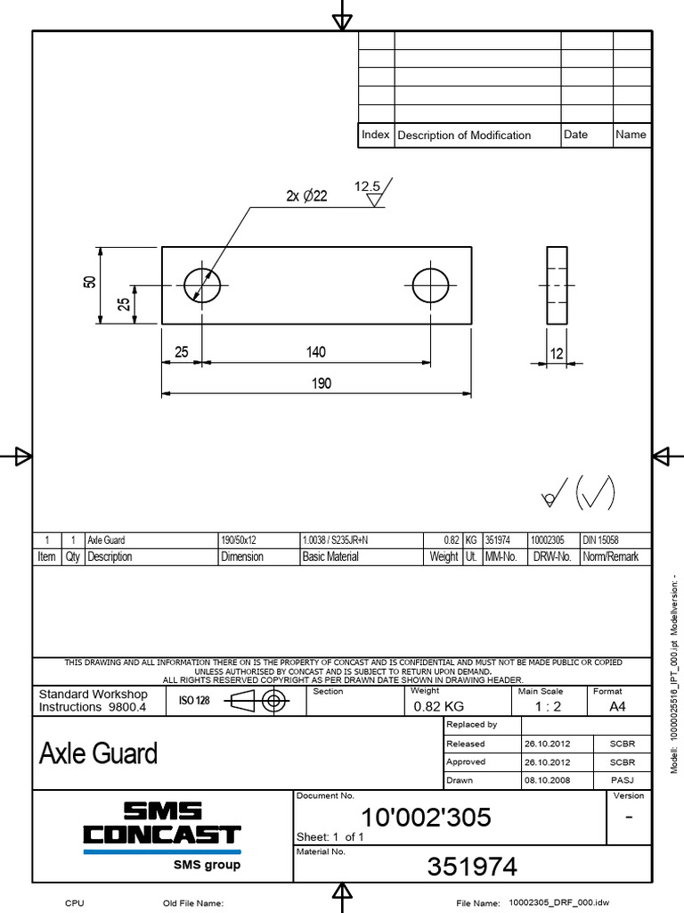 DIN 15058 Axle Guard Specifications | PDF