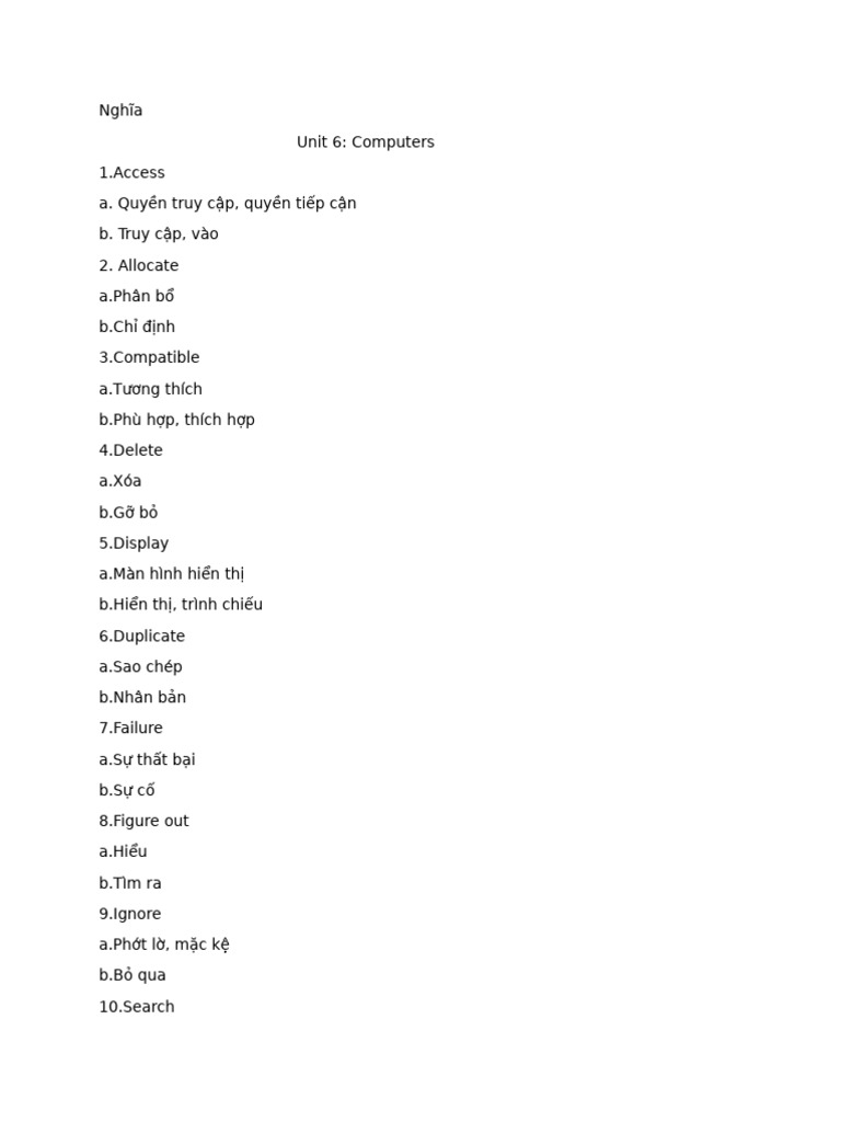 Unit6 Computers | PDF
