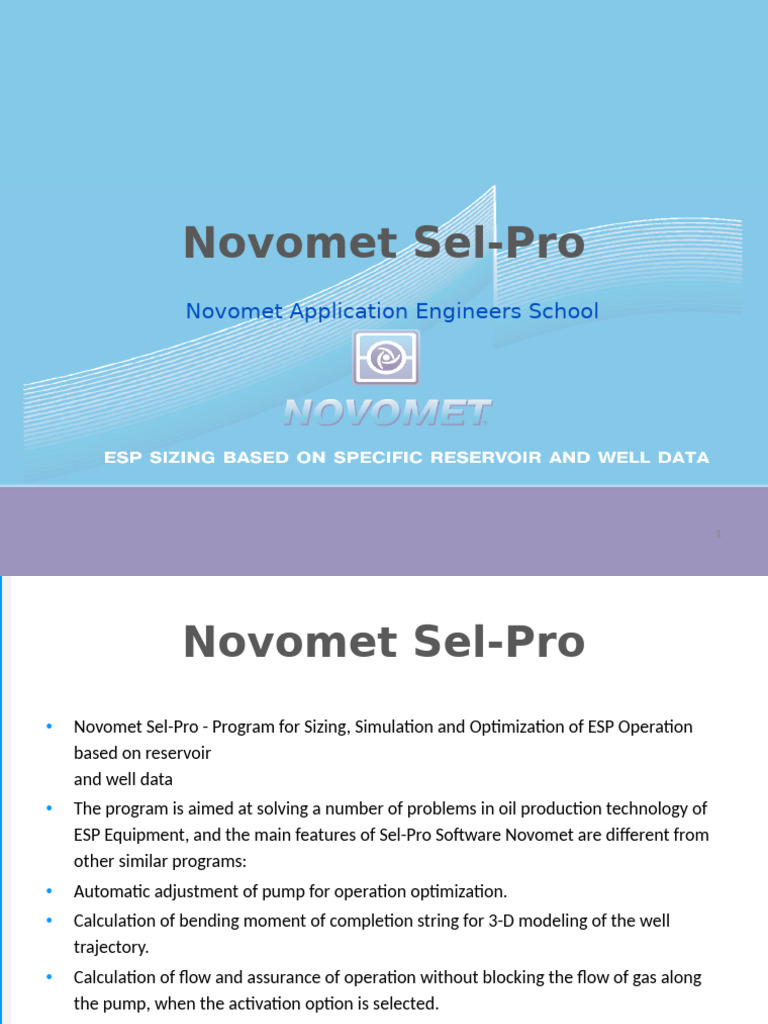 8 Day. Novomet Sel-Pro | PDF | Pump | Barrel (Unit)