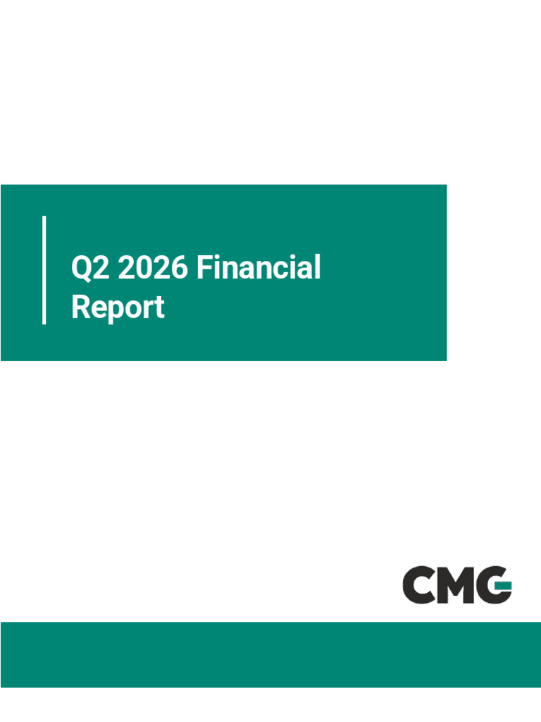 Q2 2026 Financial Report - FINAL | PDF | Expense | Share Repurchase