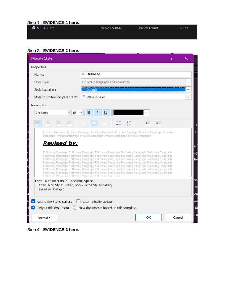 Evidence Collection Steps Guide | PDF