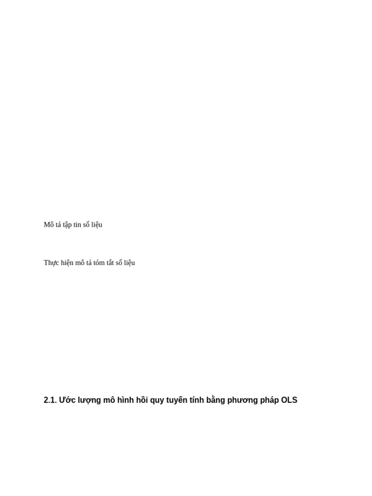 Bảng Stata | PDF