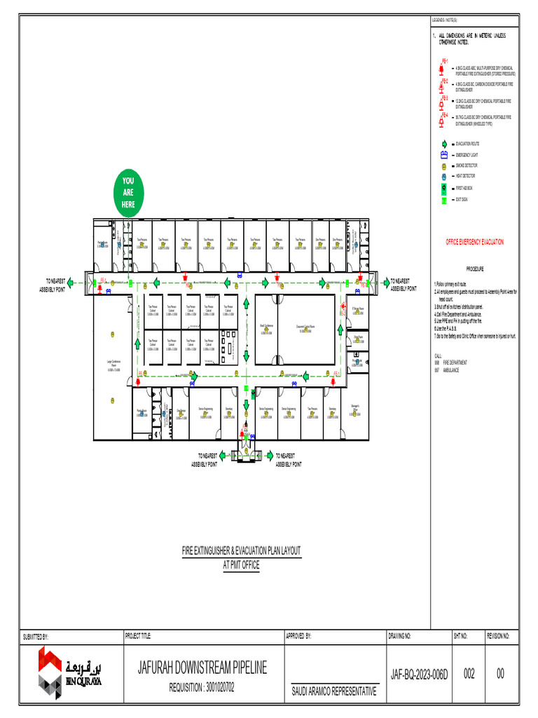 Office Layout and Emergency Plan | PDF | Public Safety | Safety