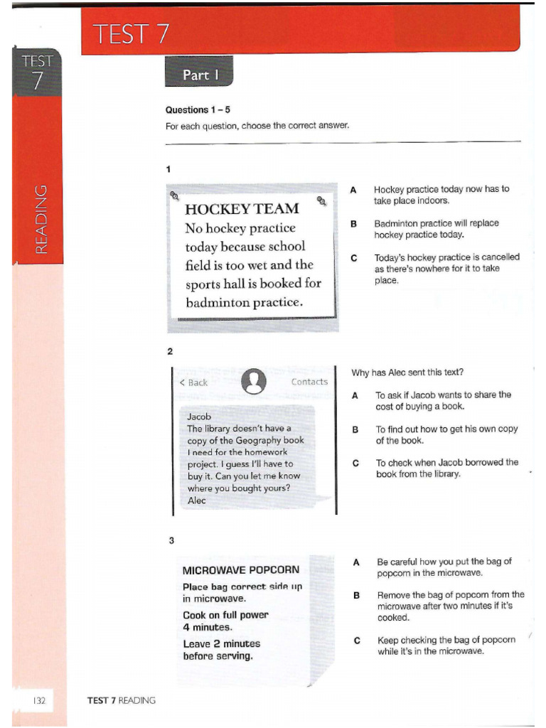 Test Plus - Test 7 | PDF