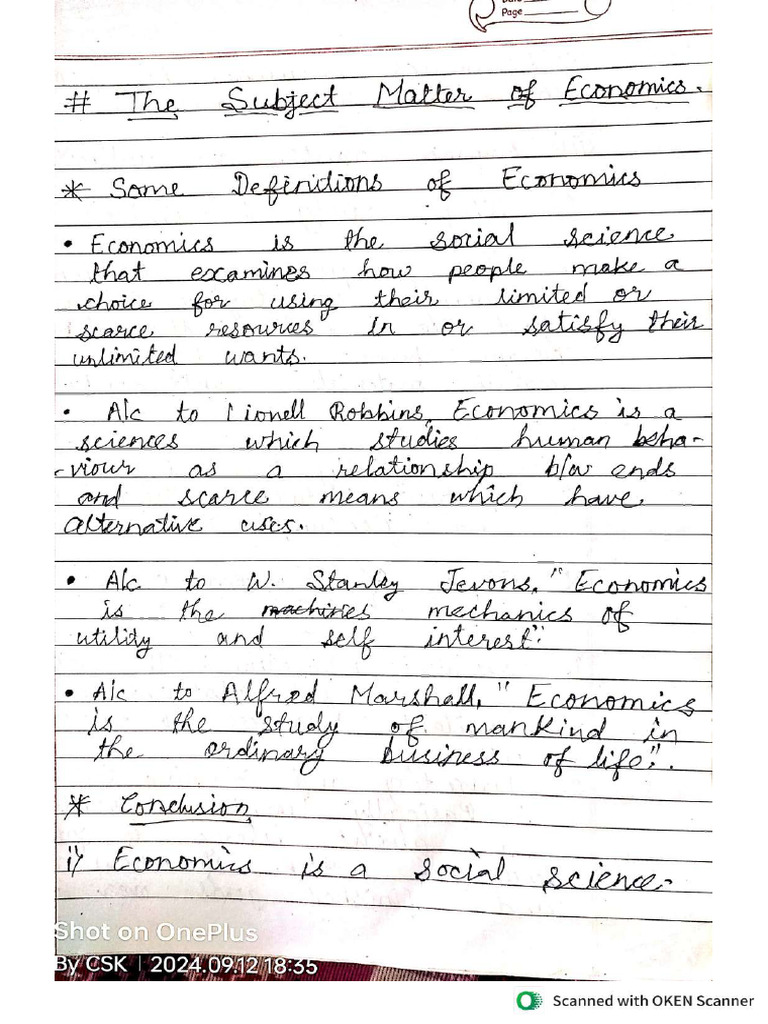 Economic 1st Semester - CSK - Compressed | PDF