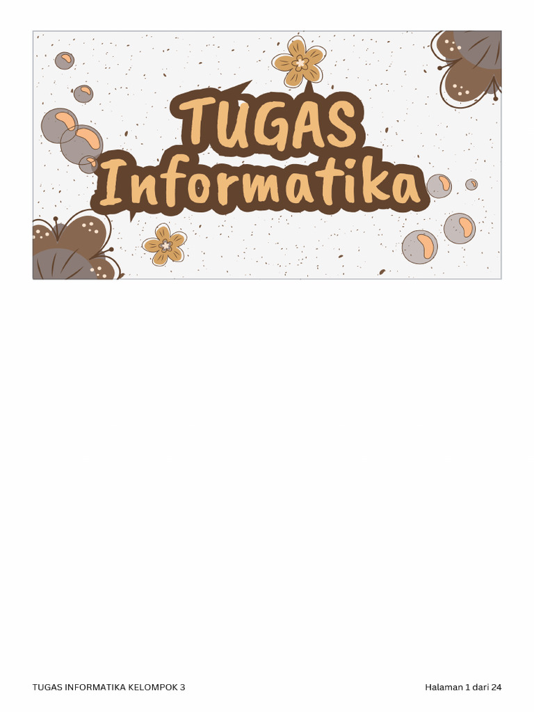 Tugas Informatika Kelompok 3 20250508 125608 0000 | PDF