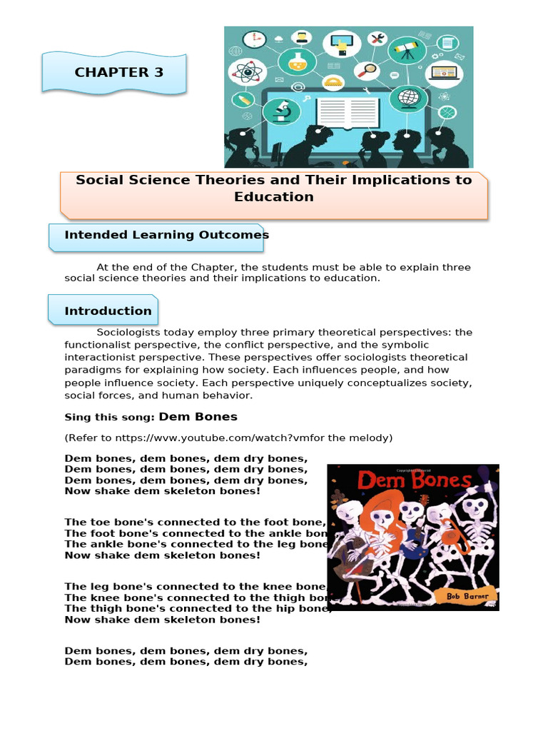 Social Science Theories in Education | PDF | Society | Liberal Arts ...