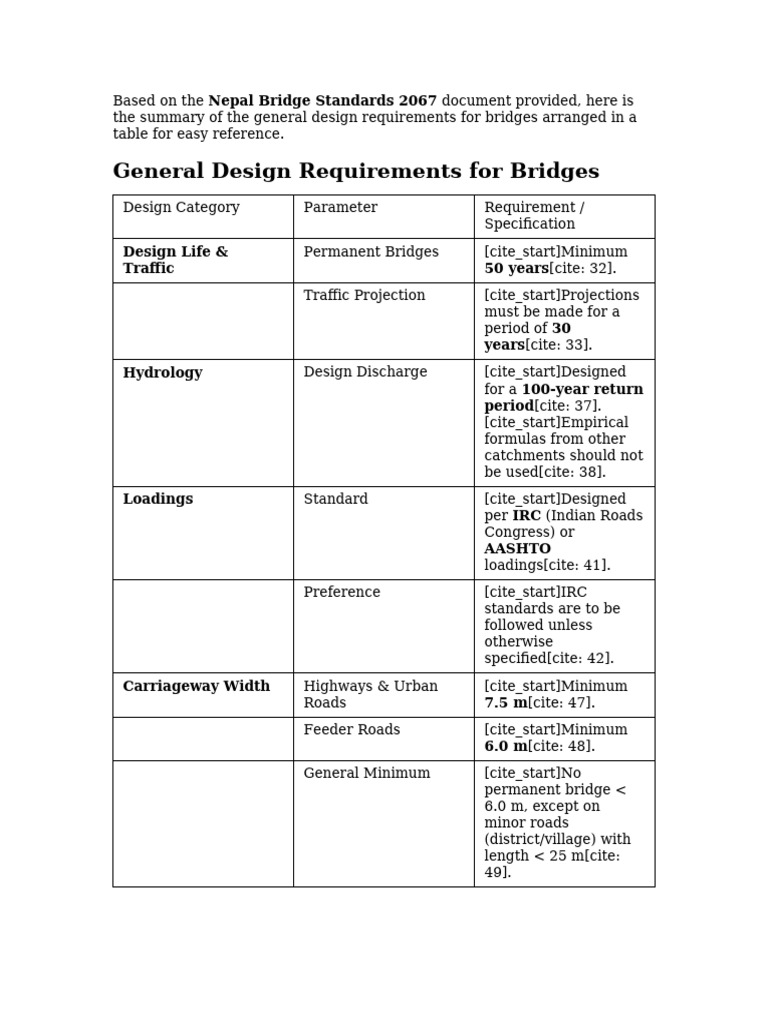 general design | PDF | Bridge | Transport