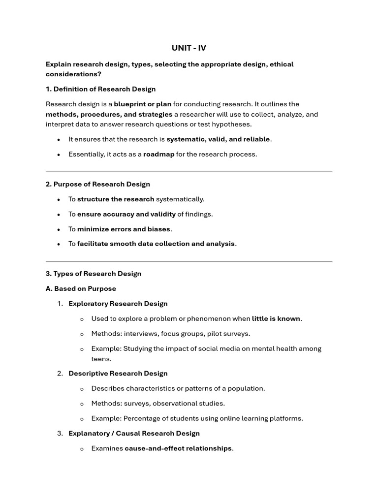 Unit -IV | PDF | Data Analysis | Survey Methodology