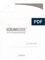 SCRUM Guide November 2009