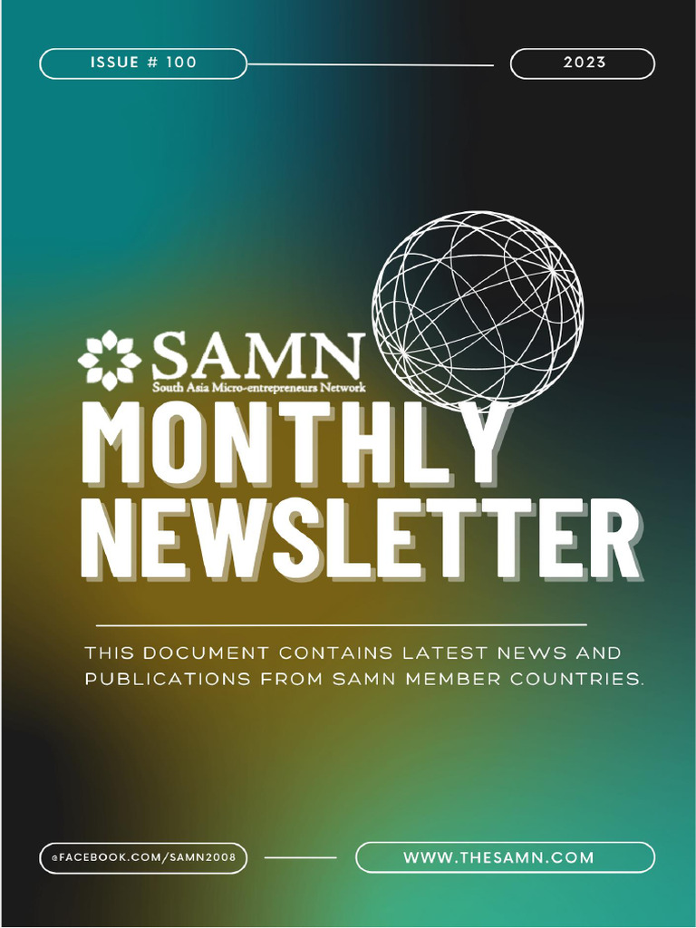SAMN Monthly Newsletter - February 2023 | PDF | Microfinance | Asian ...