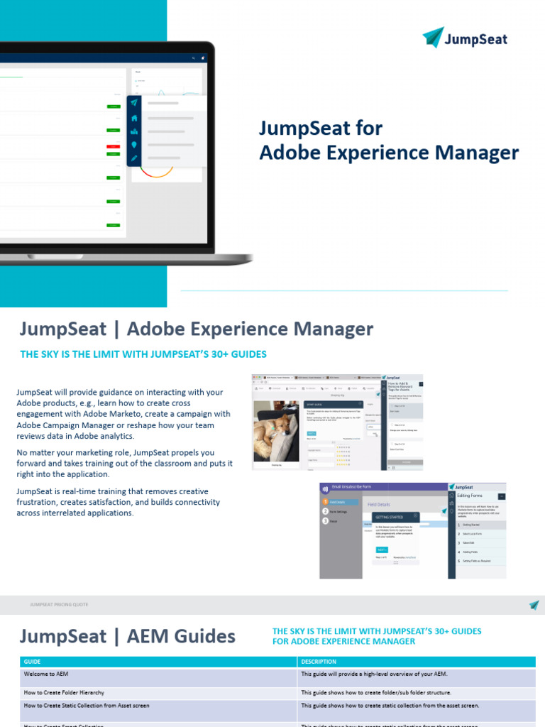 JumpSeat for AEM | PDF | Tag (Metadata) | Metadata