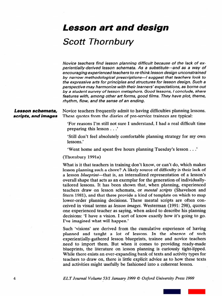 Art-Inspired Lesson Design for Teachers | PDF