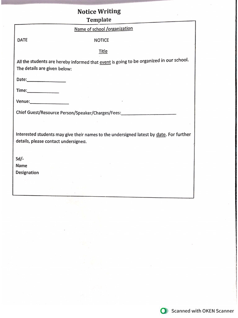 Writing Skills Format and Examples | PDF