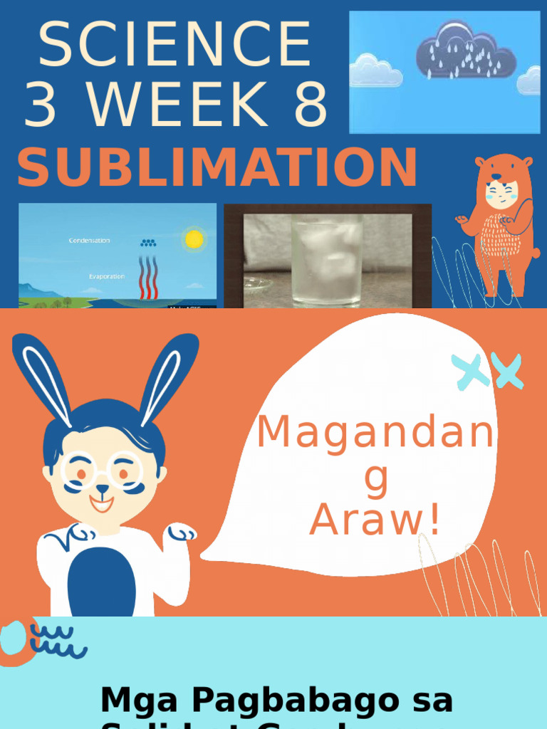 Science Sublimation | PDF