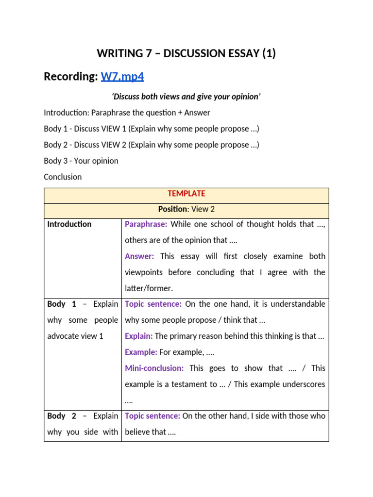 Discussion Essay on Student Grouping | PDF | Learning | Teachers