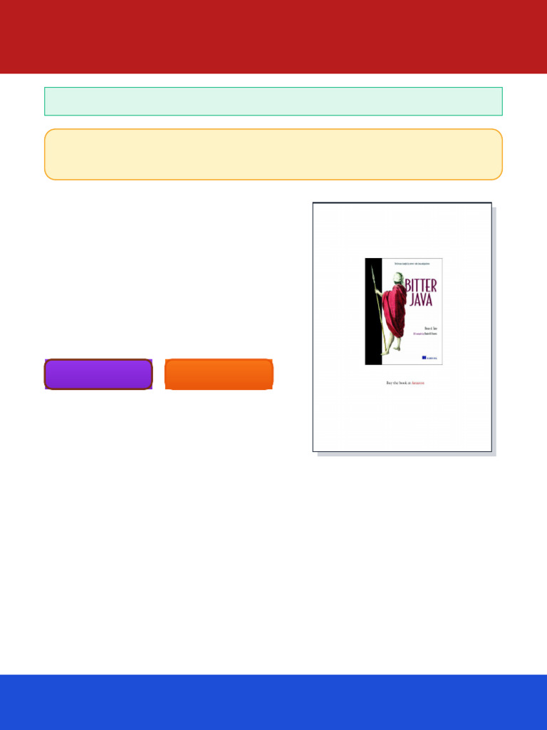 bitter java 1st edition by Bruce Tate ISBN 193011043X 9781930110434 ...