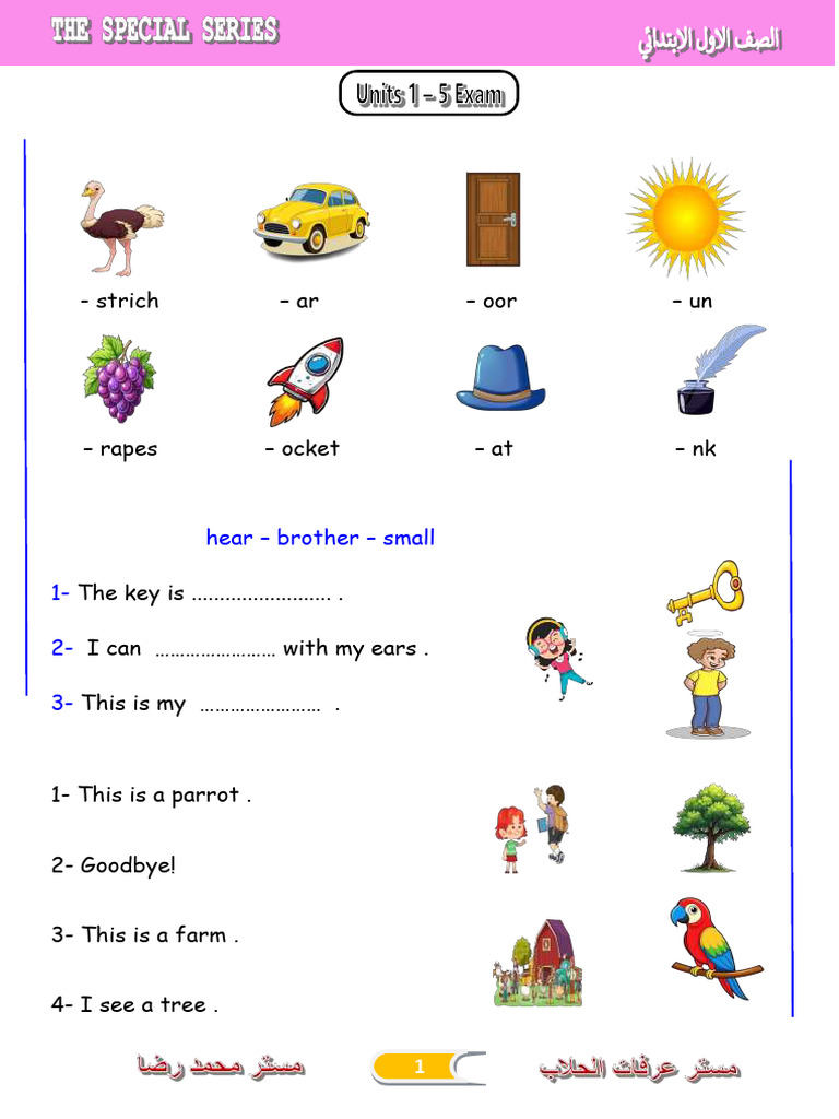 Early Literacy Activities for Kids | PDF