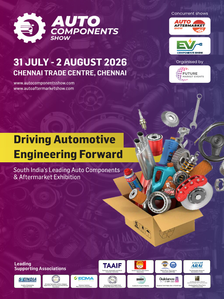 Auto Components Show 2026 in Chennai | PDF | Car | Automotive Industry