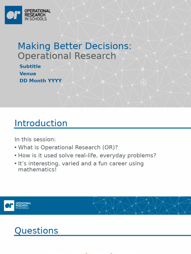 11. Operational Research | PDF | Operations Research | Mathematics
