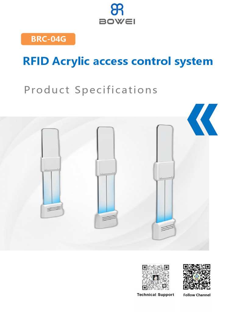 RFID Acrylic Access Control System | PDF | Radio Frequency ...