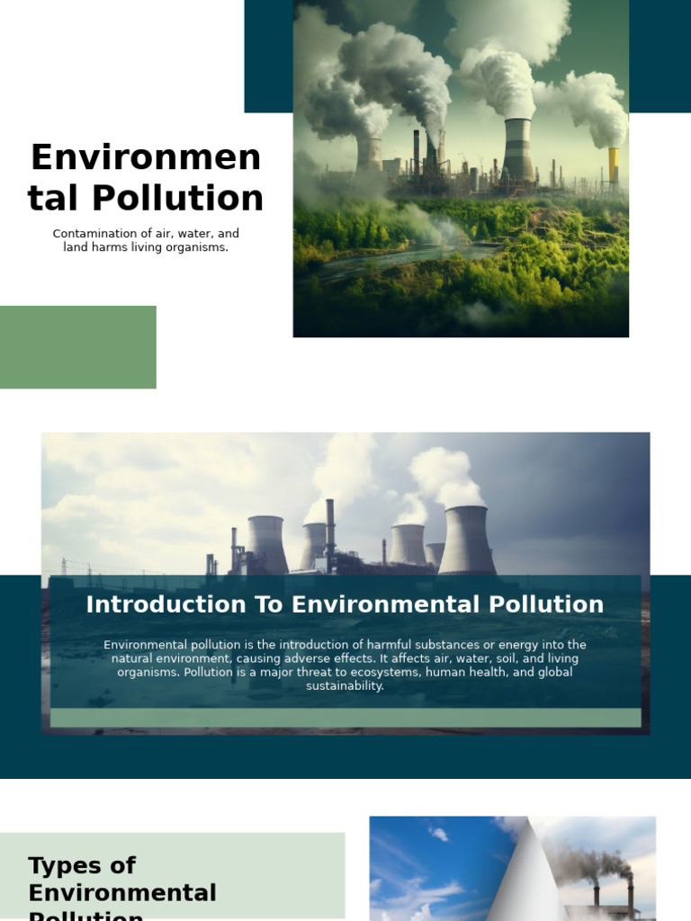Understanding Environmental Pollution | PDF | Pollution | Air Pollution
