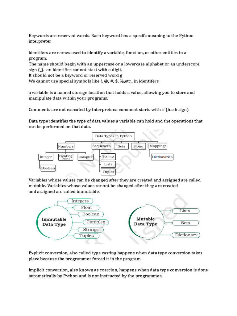 Python Programming Basics Explained | PDF | Comma Separated Values ...