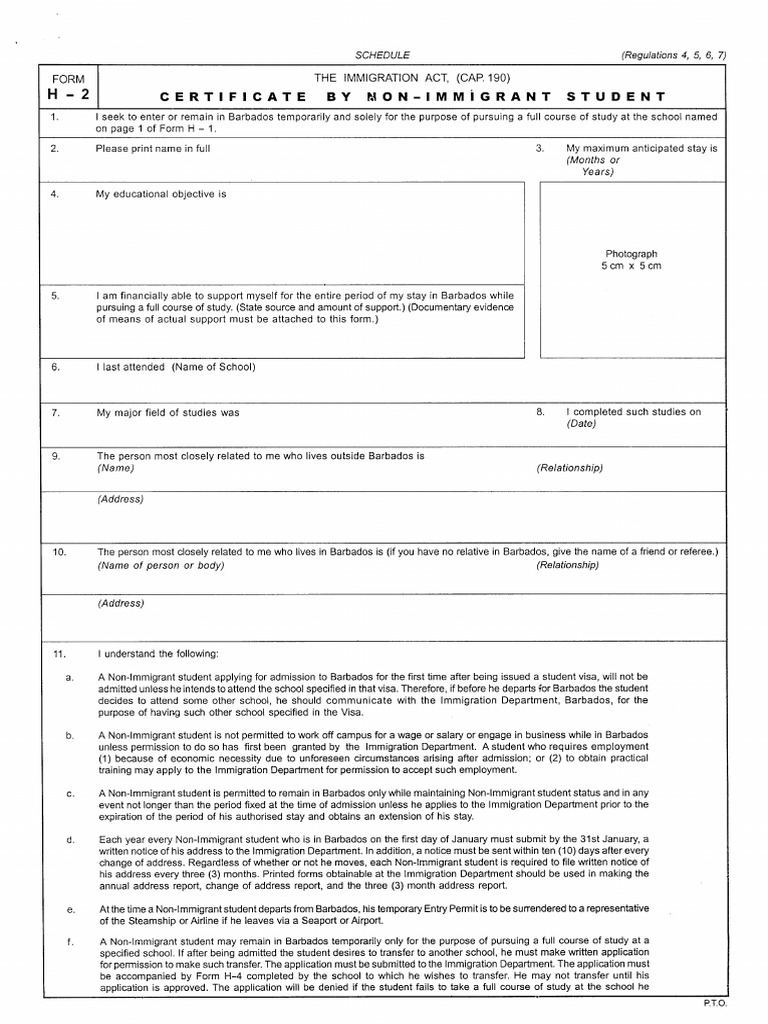 Form H2 | PDF