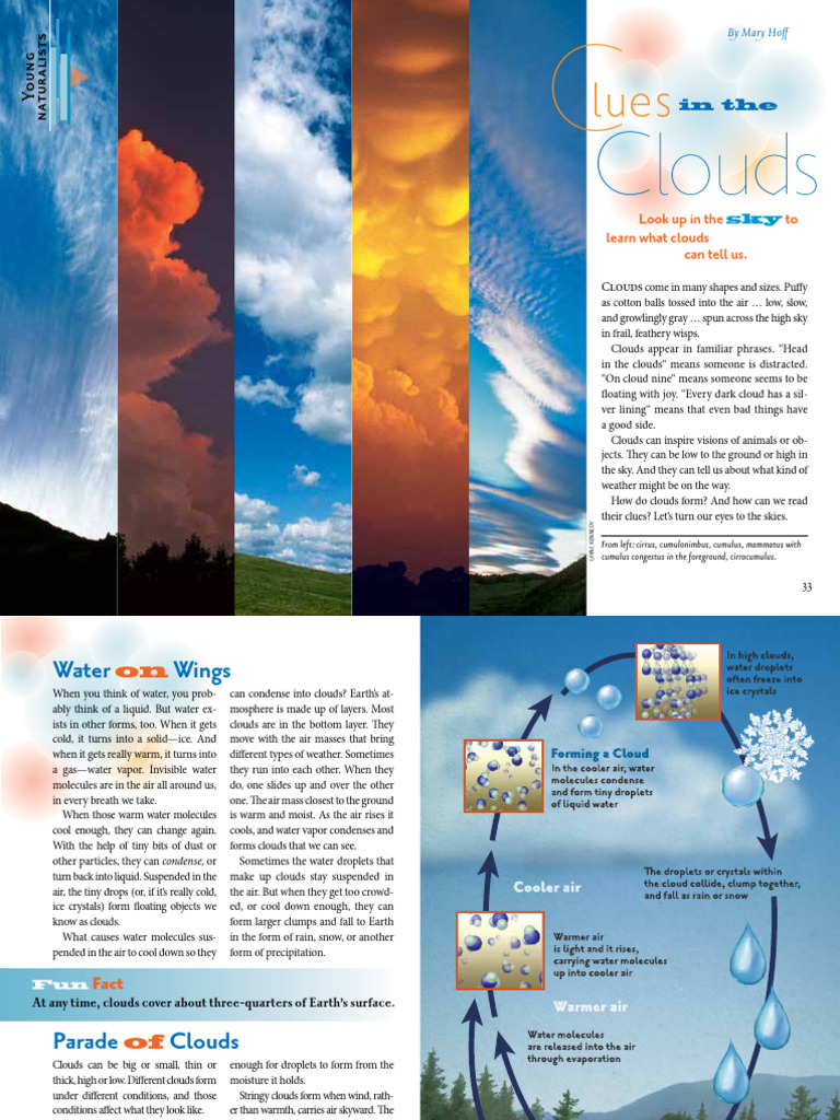 Understanding Cloud Types and Weather | PDF | Cloud | Atmosphere Of Earth