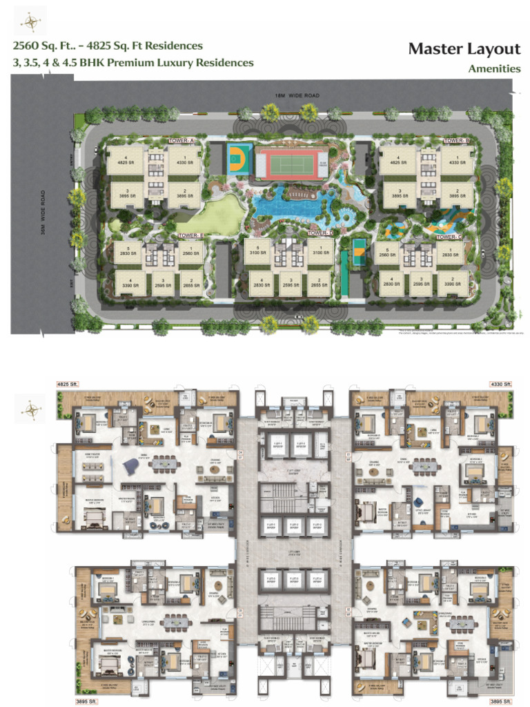 Floorplans - All Towers | PDF