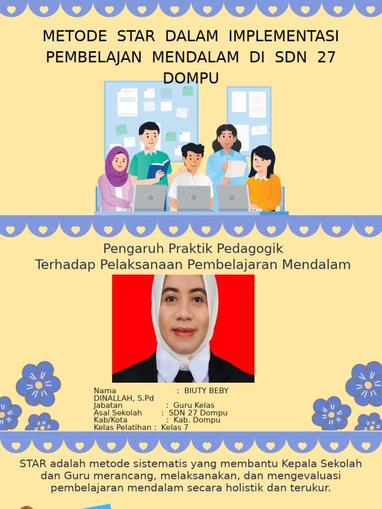 Metode STAR untuk Pembelajaran Mendalam | PDF