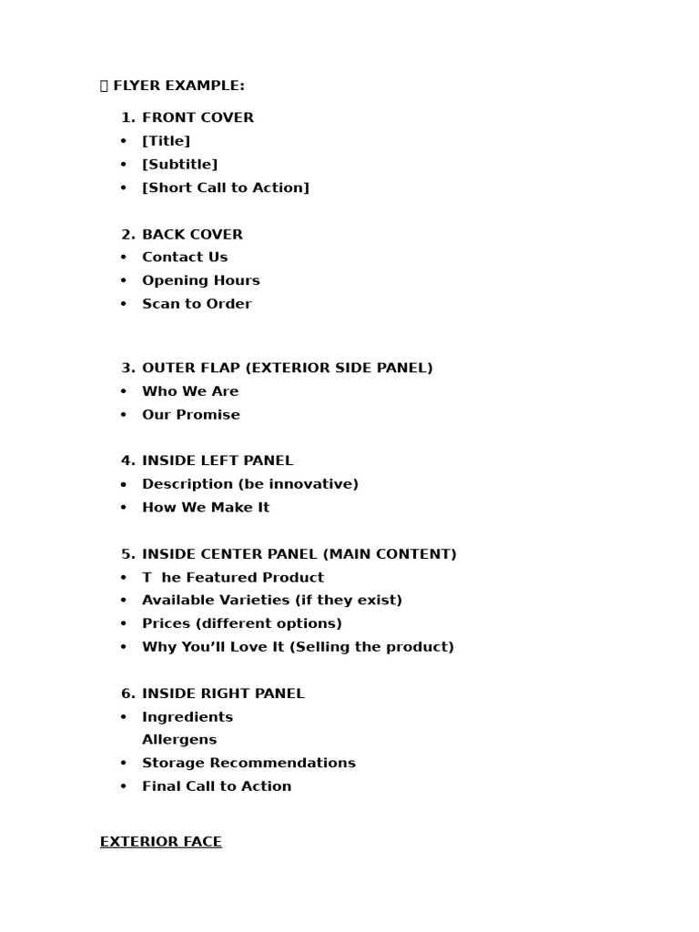Flyer Example | PDF