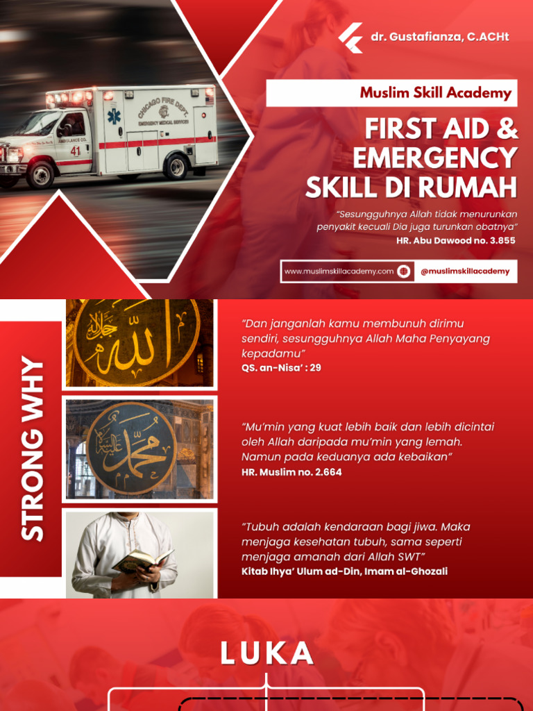 Kelas First Aid Muslim Skill Academy | PDF
