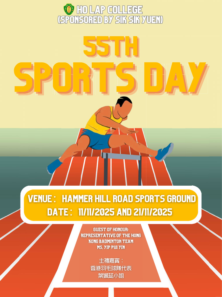 Ho Lap College 55th Sports Day Duties | PDF | Sport Of Athletics ...