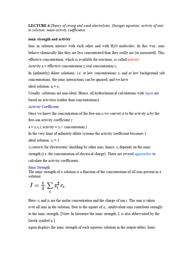 LECTURE 6 | PDF
