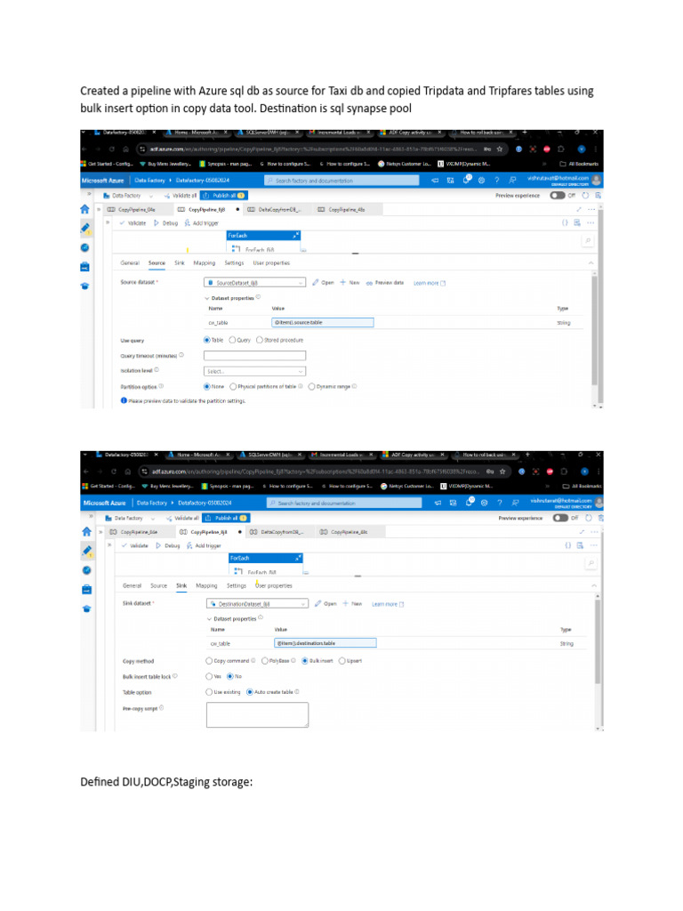 Azure SQL Incremental Load Pipeline Setup | PDF
