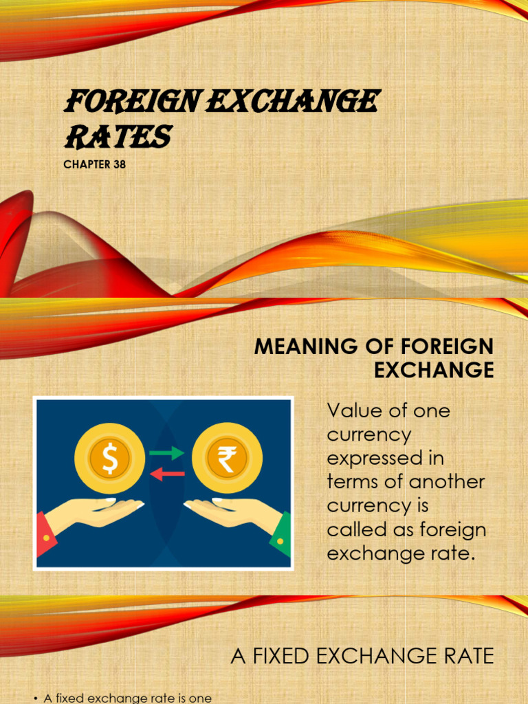 Understanding Foreign Exchange Rates | PDF