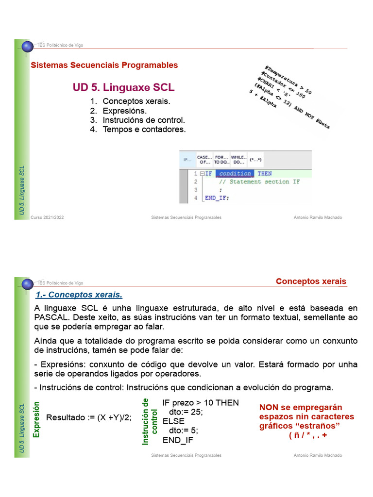 UD 5 SCL Siemens | PDF