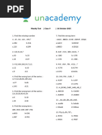 2024 AMC 8 Problem Set and Solutions | PDF | Triangle | Area